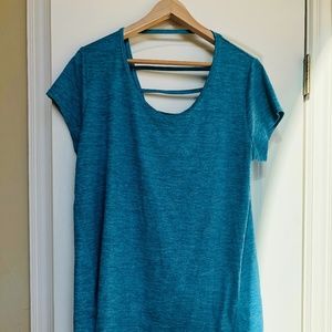 Champion cute teal workout shirt